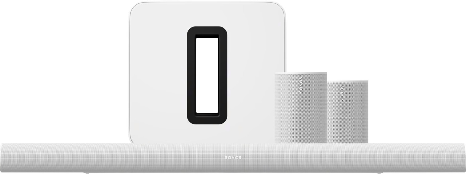 Sonos Arc Ultra + Era 100 Home Cinema Set Wit