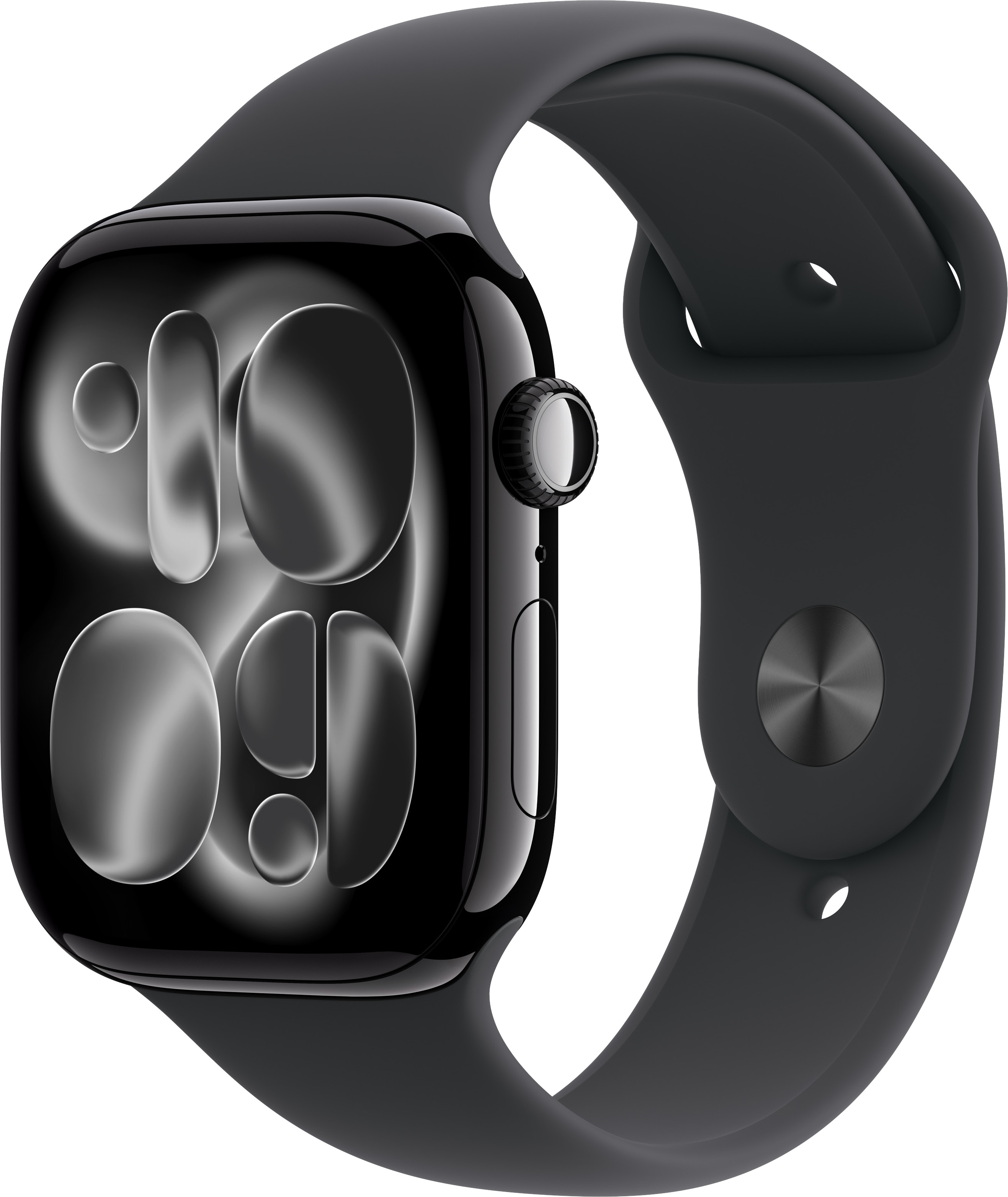 Apple Watch Series 11 46mm Zwart Sportband M/L