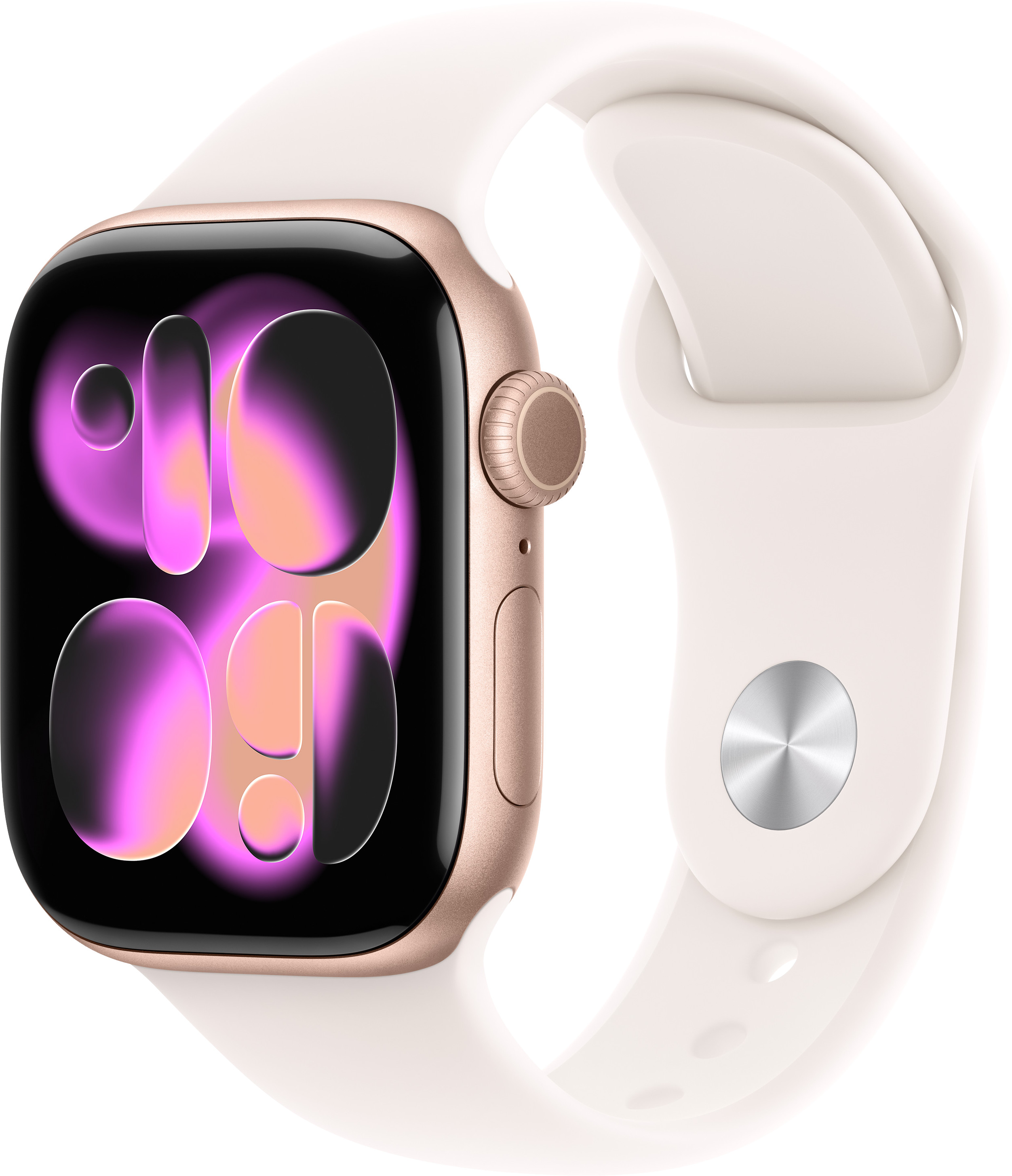 Apple Watch Series 11 42mm Roségoud Sportband S/M
